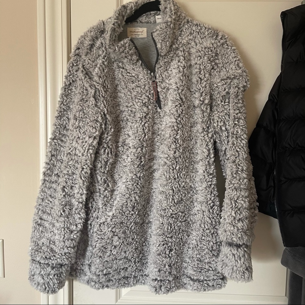 Fluffy jacket